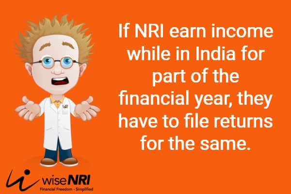 Do Nris Need To File Tax In India How To File It Returns Online Wisenri